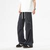 Men's and women's spring and autumn new tooling casual pants loose and versatile, thin and tall men's long pants