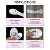 5/10PCS Child Safety Cabinet Lock Baby Security Protection Drawer Door Cabinet Lock Plastic Protection Kids Safety Door Lock