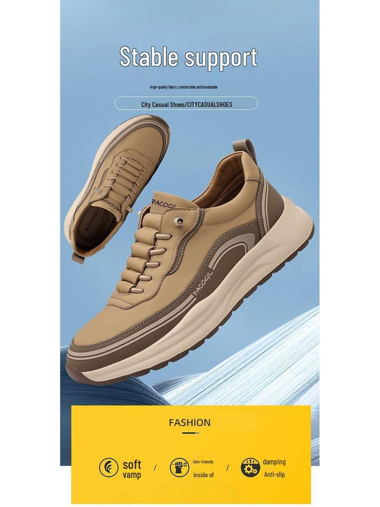 Men's Plus Size Breathable Mesh Casual Shoes - Summer 2025, Size 46