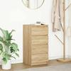 VidaXL Buffet Sonoma Oak 37.5x35x76 Cm Engineered Wood, Storage Furniture, Kitchen Storage Furniture, Furniture of 861753