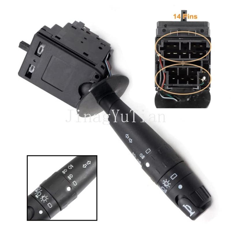 Car Headlight Stalk Switch 9623641569 for Peugeot Expert Citroen Jumpy Fiat Scudo 1995-2007 Peugeot Grand Raid Partner 1996-2008