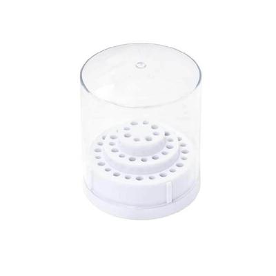 Stabiler ABS-Nagelbohrer-Halter 48-Loch-Organizer-Box Für Salon-Profis
