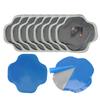10Pcs 128mm Car Natural Rubber Tire Tyre Puncture Repair Cold Patch Tubeless Patches