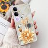 For Vivo V40 Lite 5G IDN Case V2417 Clear Cute Cat Fashion Butterfly Love Painted Soft Phone Case For Vivo V40 Lite 4G IDN Cover