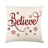 New Christmas Pillow Printed Simple Holiday Pillow Cover Home Sofa Pillow Pillowcase Cushion