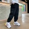 Boys' Cargo Pants - 2023 Spring/Autumn Style, Cool and Casual Long Pants for Middle & Big Kids