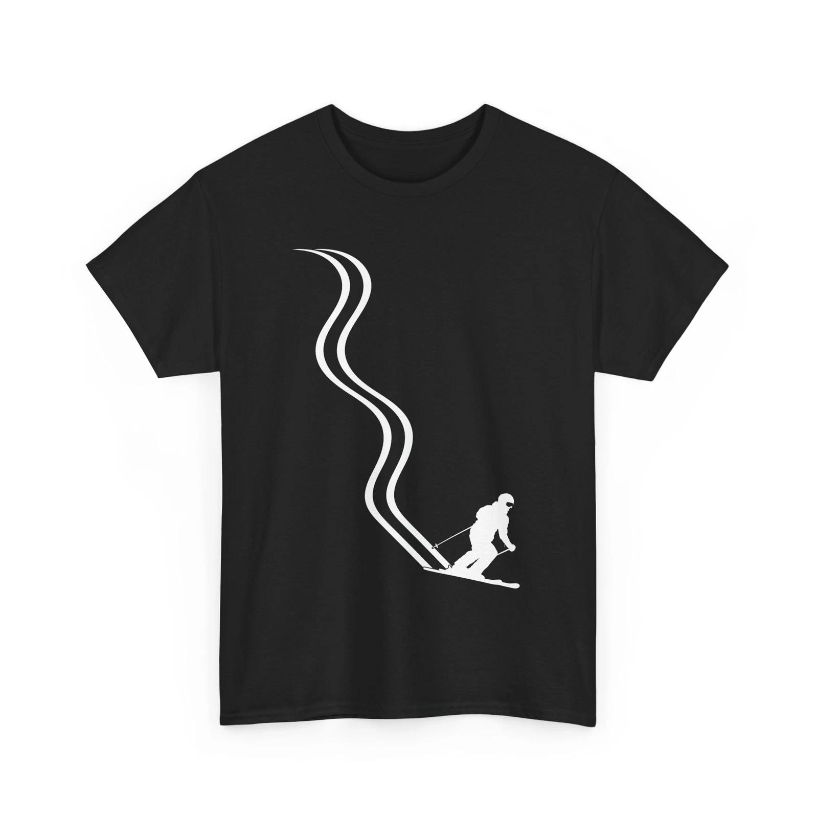 

Skier Shirt, Skiing Winter Sports Lovers Shirt, Skiing Women Men Shirt XL