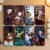 Genshin K-Kaedehara Kazuha Phone Case For Samsung S26,S25,S24,S23,S22,S21,S20,Ultra,Plus,FE Black Soft Cover