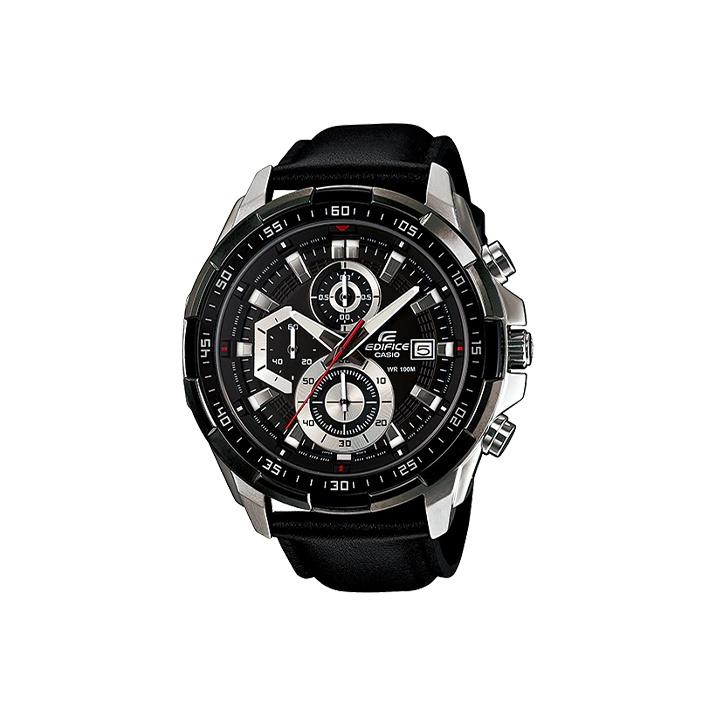 CASIO Men EDIFICE Watch EFR-539L-1AV Black Dial