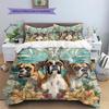 Boxer Pattern Bedding Home Decoration Birthday Gift (1 * Duvet Cover + 2 * Pillowcase, Without Core)