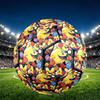 Game MAN Print Size 5 Soccer Ball, PU Wear Resistant Football for Match Training and Daily Practice, Birthday Gift for Soccer Fans