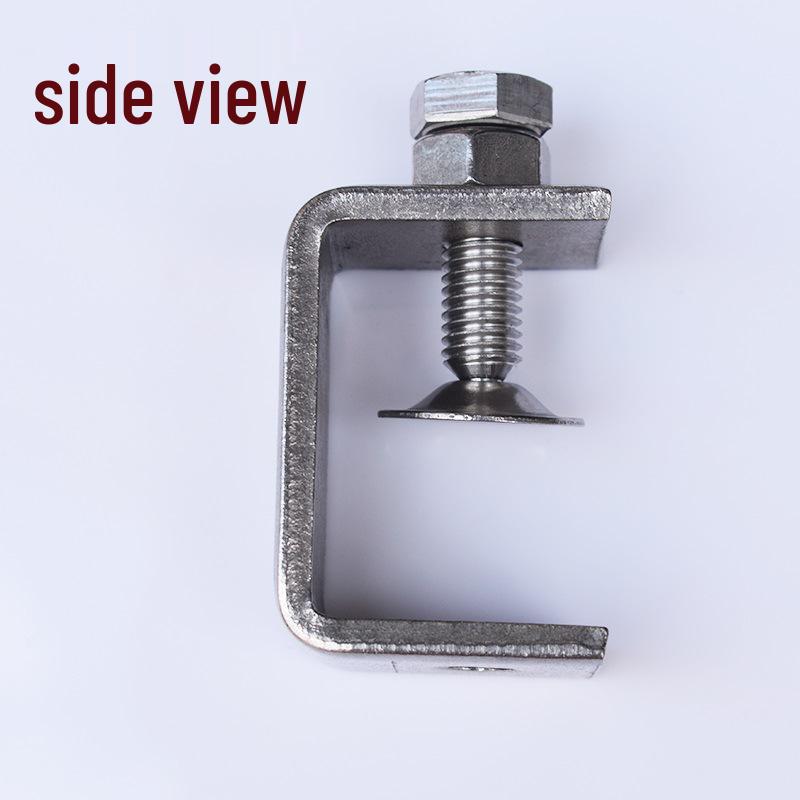 C304 Tiger Claw U-Shaped Stainless Steel Pipe Clamp