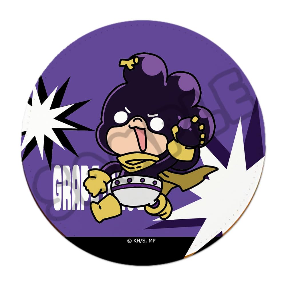 TV Anime Hero 4th Edition Leather Coaster M NC "My Academia" [Mineta Minoru] Everyone's Mochocho!