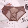 Panties Perspective Fancy Lace Panties For Women Traceless Crotch Of Cotton Briefs Lady Panty Underwear Low-rise Briefs