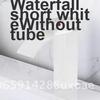 Black Copper Core Waterfall Faucet for Wash Basin Bathroom Toilet Modern Stainless Steel Hot And Cold Mixed Basin Tap