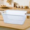 Mesh Container with Wooden Handles for Kitchen Organization And Vegetable Storage