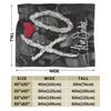 The Weeknd XO Album Flannel Blanket  Super Warm Throw Blanket for Home Decor Camping Pattern Bedspread Sofa Bed Cover
