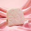 PU Leather Travel Jewelry Case Waterproof Zipper Jewelry Travel Case For Earrings Storage