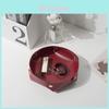 Nordic Leather Desktop Organizer With Pvc Material For Home And Office Storage