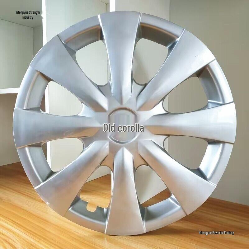 Passt für neue und alte Toyota Corolla: 15-Zoll Stahl-, Kunststoff-Rad- und Reifenabdeckungen.