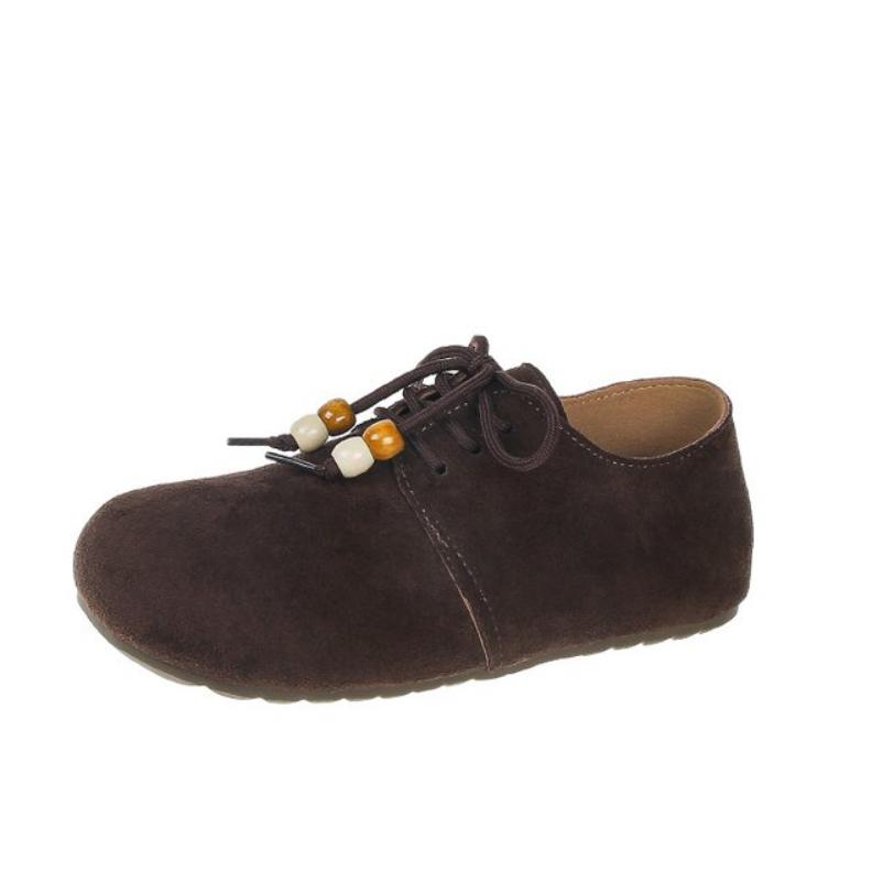 Fashion 2025 Vintage Style Women's Casual Shoes Flat Bottom Comfortable Moccasin Women Single Shoes Lace Up Ankle Sneakers Women Loafers