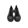 Alexander McQueen Tread Slick Leather Ankle Length Combat Boots Men's Black 647182WHZ271069