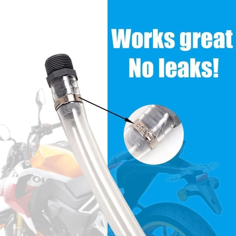 ATVs, Dirt Bikes Easy Pour Hose Jugs Refilling Hose With Tight Seal