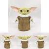 Adorable 25cm Baby Yoda Plush Doll From The Mandalorian With Removable Clothes