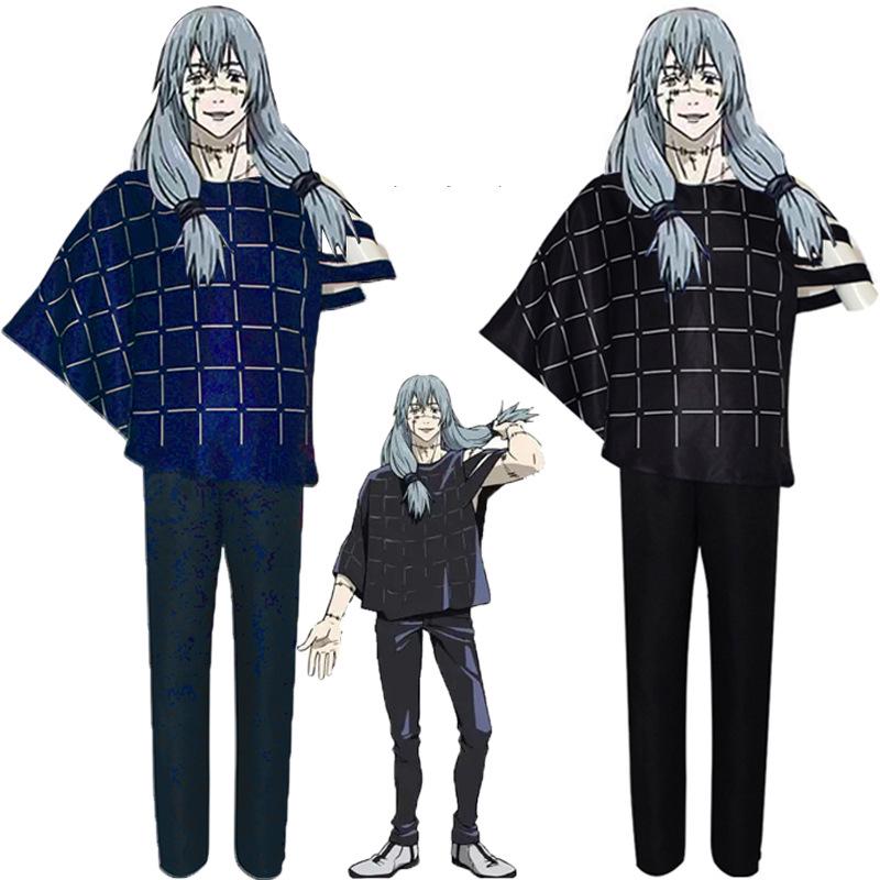 Mahito Cosplay Kostýmová sada – Jujutsu Kaisen Anime Oblečení pro hraní rolí pro pódiové vystoupení
