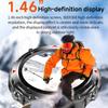 2026 T-Rex 3 Ultra GPS Smartwatch 10ATM Wasserdicht Dual-Band GNSS Kompass Militärstandard Saphirglas Anrufe Lange Akkulaufzeit Herren Outdoor Smartwatch