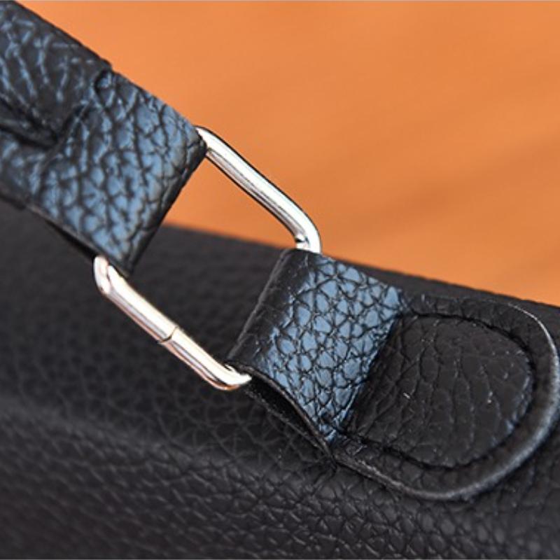 WTEMPO Brand Trendy Fashion Locking Square Bag Hundred Casual Crossbody Bag Shopping Commuting Shoulder Bags