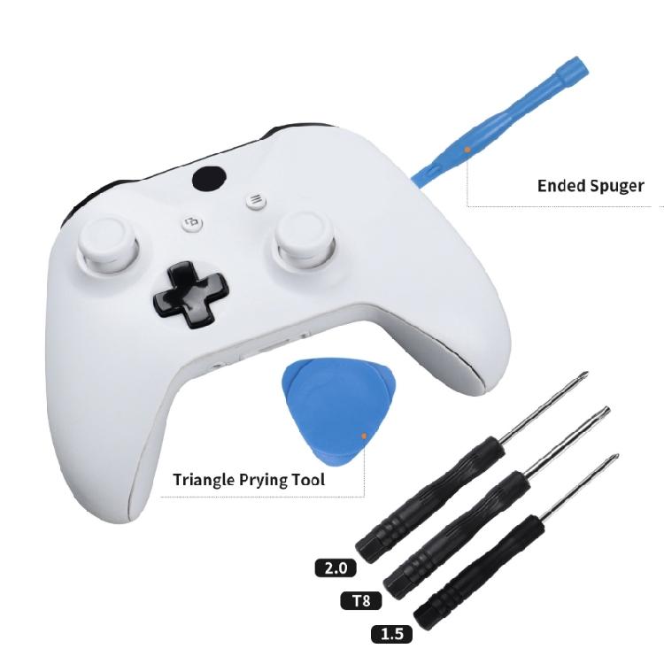Náhradní krytky analogových páček Thumbstick Grip Analogové páčky Joysticku pro ovladač Univerzální krytka páčky s nástrojem na páčení