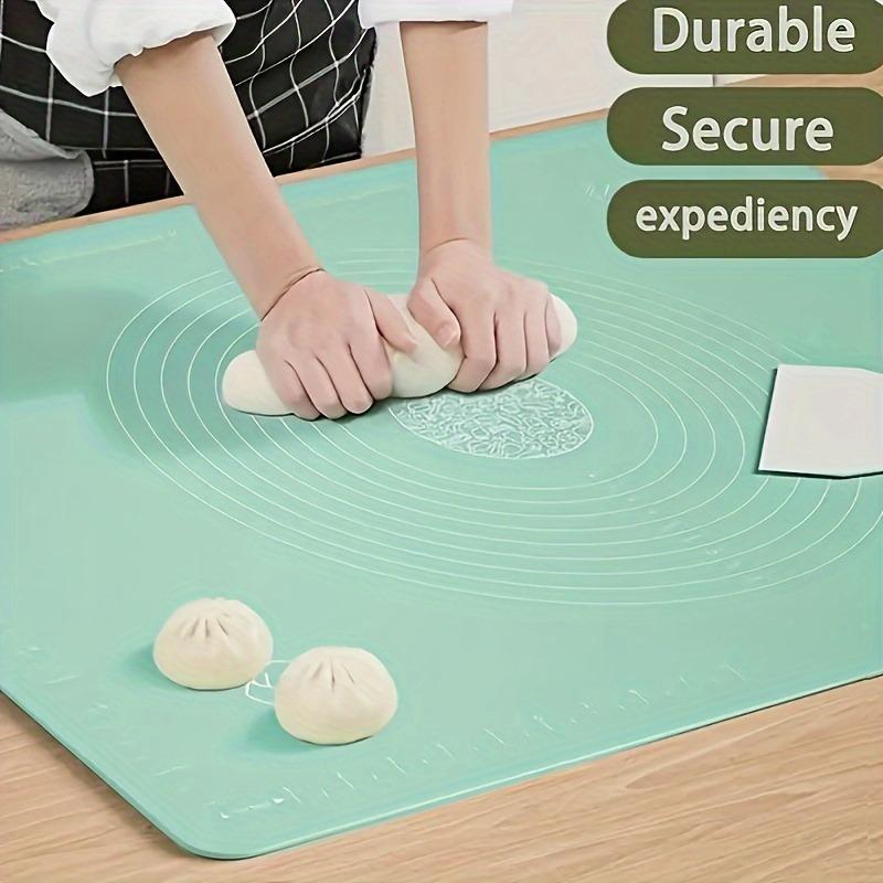 Non-Slip BPA-Free Extra-Thick Silicone Pastry Mat - Durable Double-Sided Industrial-Grade Kitchen Gadget - Perfect for Baking, Pizza