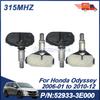 1/4PCS Tire Pressure Sensor For Honda Odyssey 2006-2010 TPMS Sensor 52933-3E000 315MHZ