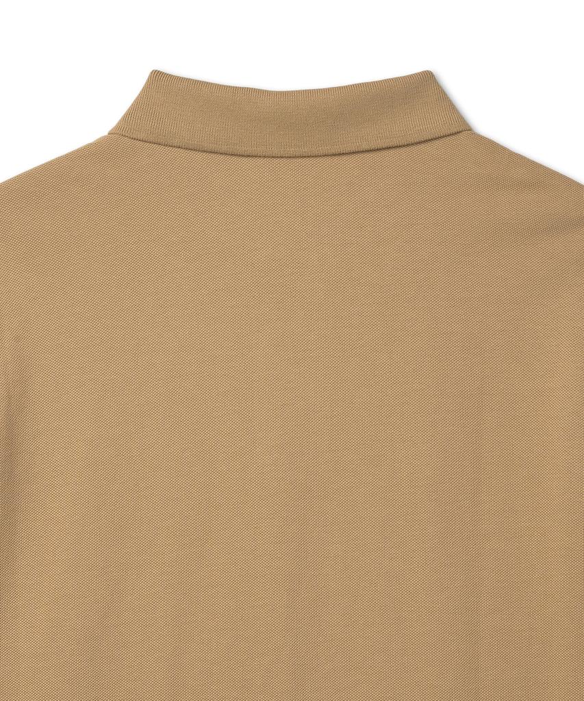 POLO RALPH LAUREN Custom Slim Fit Mesh Polo Shirt - Medium Beige