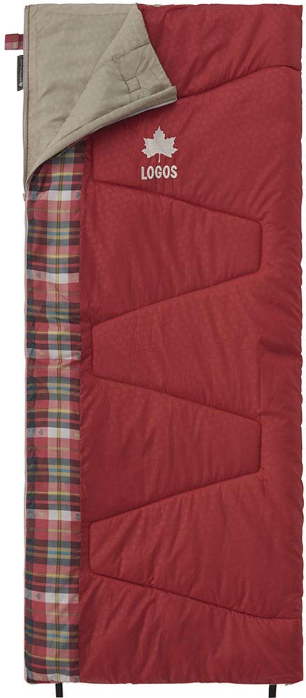 LOGOS Washable Slumber Sleeping Bag Suitable for temperatures down to Disaster Fully Washable -2 (72602030) - -2°C (-4°F), Preparedness, Connectable,