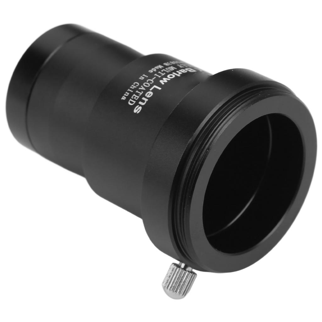 Barlow Lenses 1.25in 5X Green Film Telescope Barlow Lenses with T2 Mount M35 Thread Astronomical