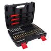 61PCS Thread Repair Kit for Damaged Nuts and Bolts, Portable UNC UNF and Metric Thread Chaser Set for Automotive Repair