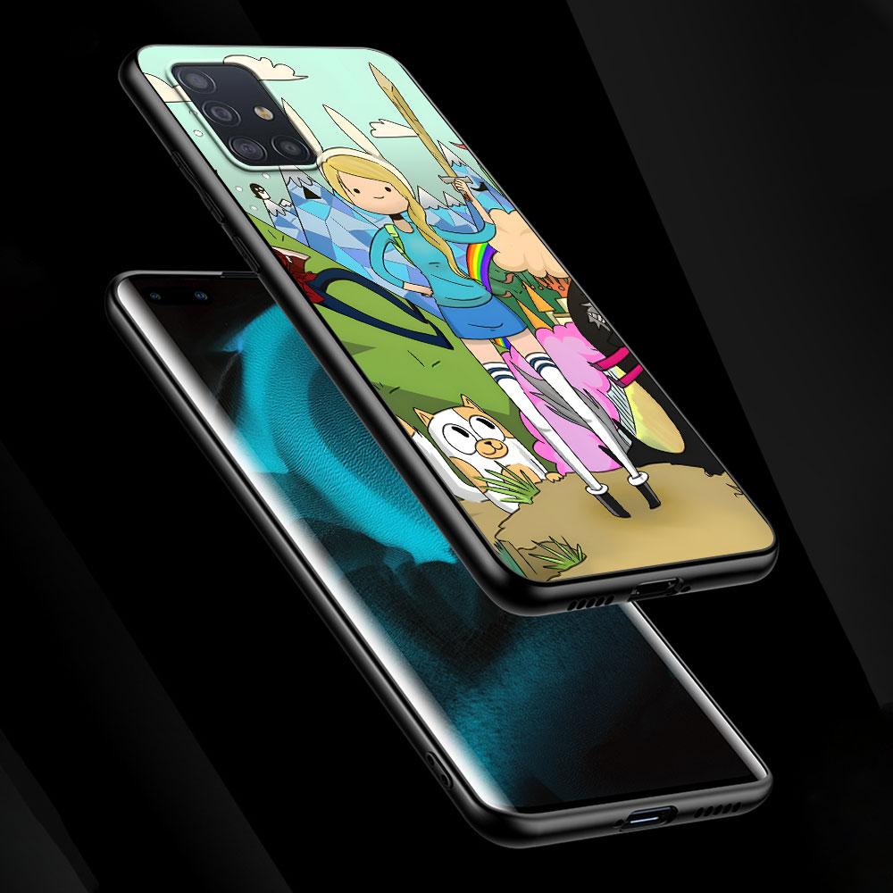 Adventure Fionna & Cake Time Case for Samsung Galaxy A51 A53 A54 A31 A52 A12 A13 A21s A22 A32 A11 A22 A33 A41 TPU Phone Cover