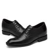 Herren Oxfords Schuhe Klassische Italienische Herrenkleider Echte Leder Oxfords Schnürschuhe Schwarz Business Büro Hochzeit Formelle Schuhe Herren