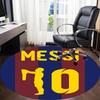 1pcMessi Number Office Round Area Rug,  Under Office Chairs Bedroom Living Room Home Decor A0928160