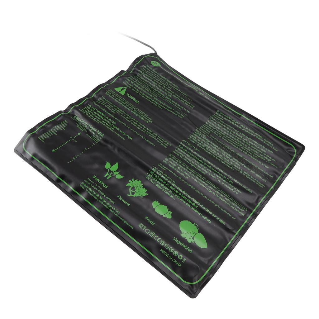 Seedling Heating Mat 6 Gear Temperature Adjustable Waterproof Plant Germination Starting Pad for