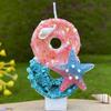 Handmade Ocean Starfish Birthday Cake Candles - Creative Digital Party Decoration for First Birthdays