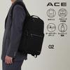 [ACE] Men's Business Backpack [IGNIS 2] B4 Size, Fits 14-inch Laptop, Setup Compatible, Black, H42 X W30 X D13cm