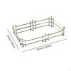 Decorative Mirror Tray Gold Vanity Bathroom Tray,Makeup Organizer,Serving for Cafes