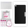 apgo Protective Skin Sticker for the Back Compatible with LG G Pad IV 8.0 FHD, Wrap Film, Foil, Vinyl - Pattern Carbon Black
