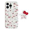 Glitter for IPhone16 for Apple Phone Case 13 Cherry Cat Shaker 15 Promax Stand 17 Pendant