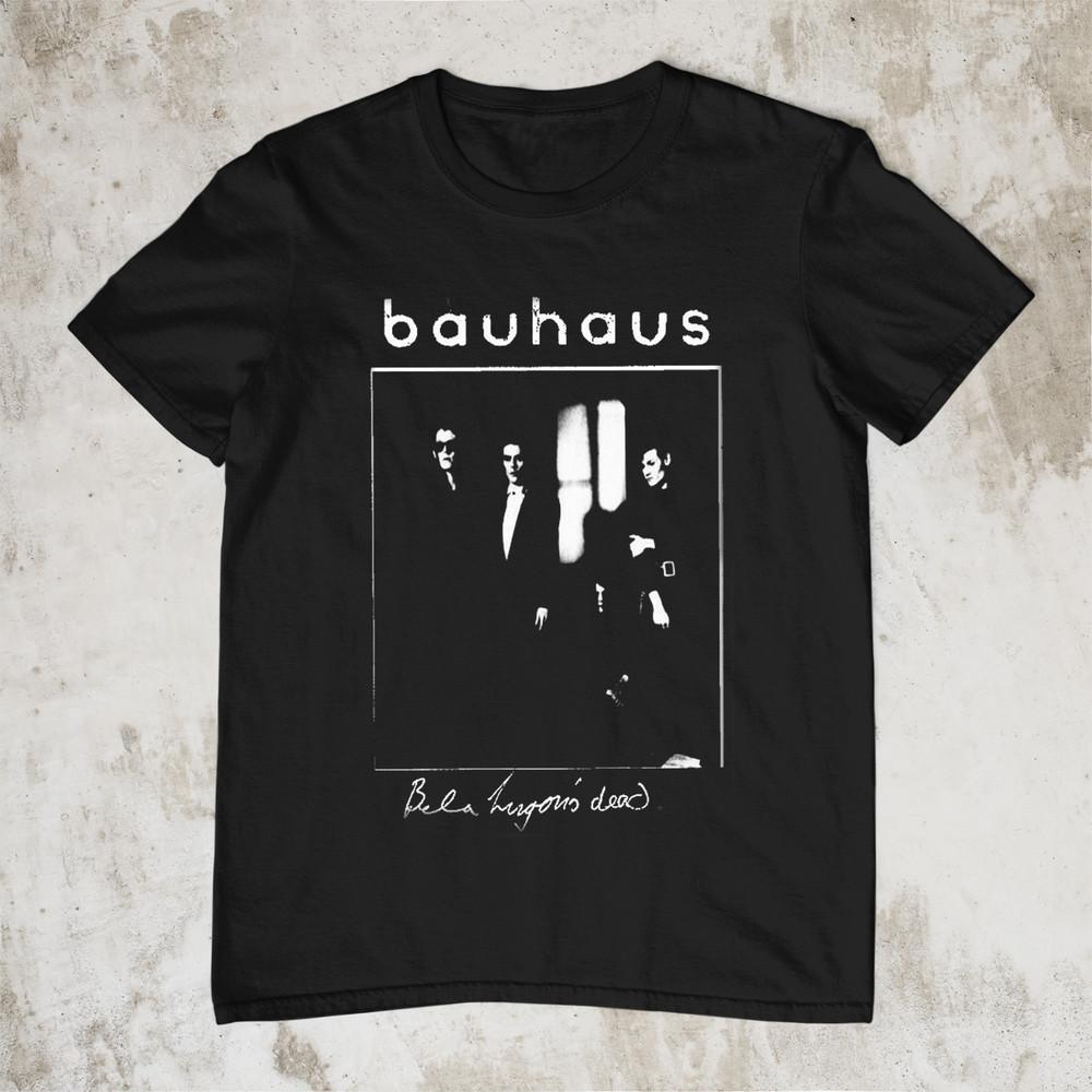 

Bauhaus Band Gift For Fan Short Sleeve Cotton Black All Size Shirt AG1080 Unisex T-Shirt XXXXL