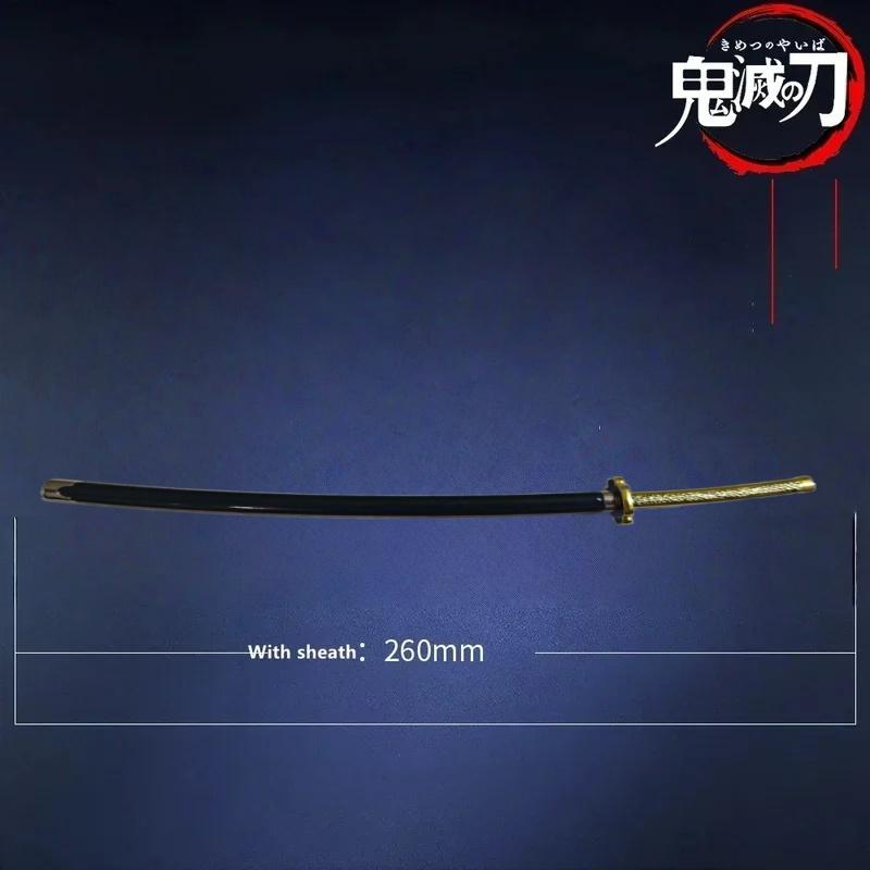 25cm Giappone Demon Slayer Decorazioni Anime Kimetsu No Yaiba Derivati Anime Accessori Samurai Ninja Merchandising Anime Regalo
