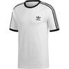 Originals 3-Stripes Vintage T-skjorte - Casual Rund hals Logo Kortermet Herre Topper Hvit CW1203
